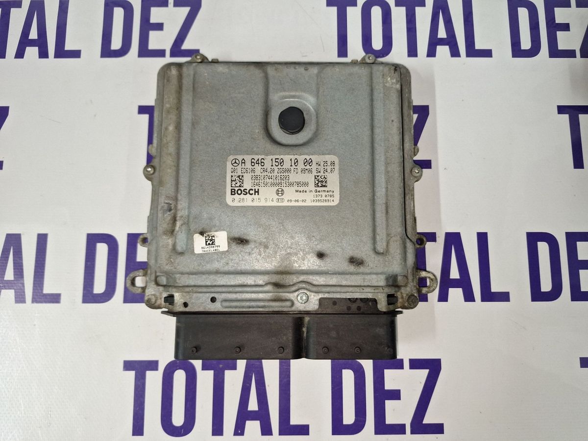 Calculator motor (ECU) Mercedes Sprinter W906 2009 - A6461501000 0281015914 1039S28914