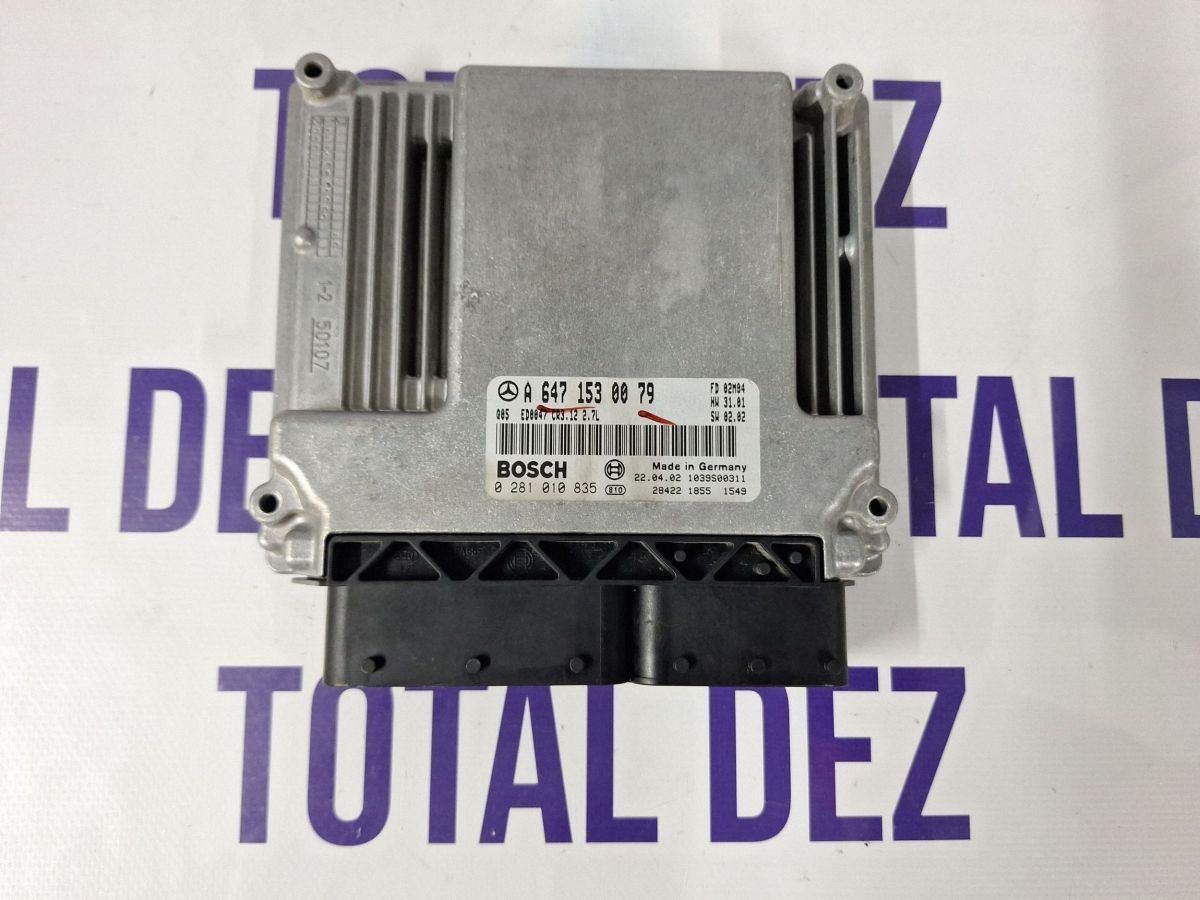 Calculator motor (ECU) Mercedes E-class W211 2003 - A6471530079 0281010835 1039S00311