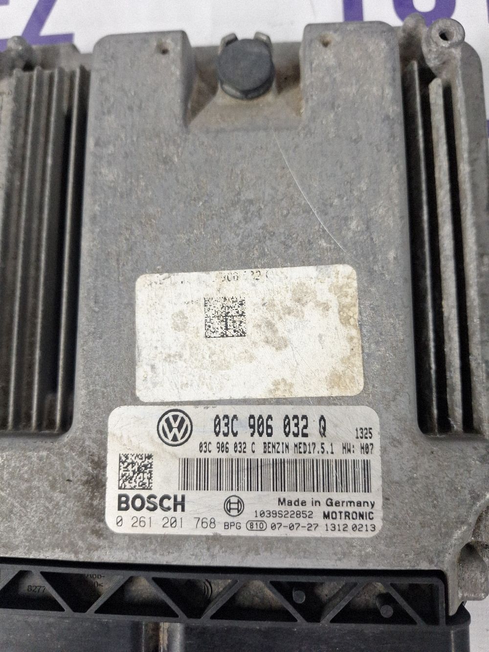 Calculator motor (ECU) Volkswagen Golf V 2007 - 03C906032C 03C906032Q 0261201768