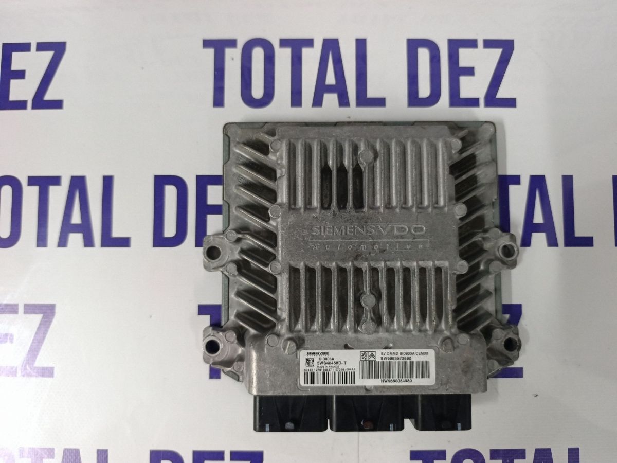 Calculator motor (ECU) Citroen C4 Picasso Grand Picasso Aircross Cactus 2007 - 9663572880 9660054980 5WS40458DT