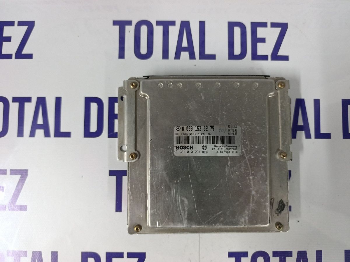 Calculator motor (ECU) Mercedes Vito/ Viano Vito W638 1999 - A0001530279 0281010231
