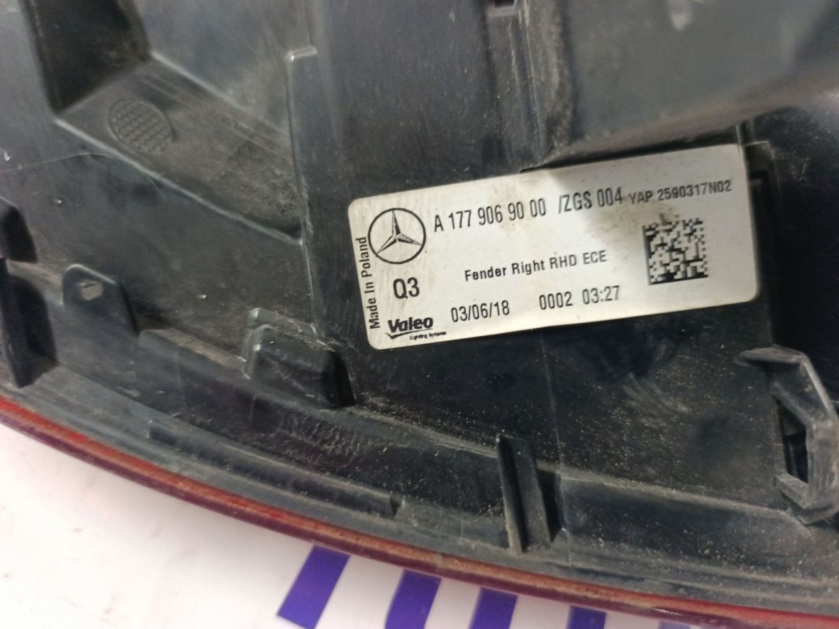 Stop Dreapta spate Mercedes A-class W177 2018 - 2590317N02 A1779069000