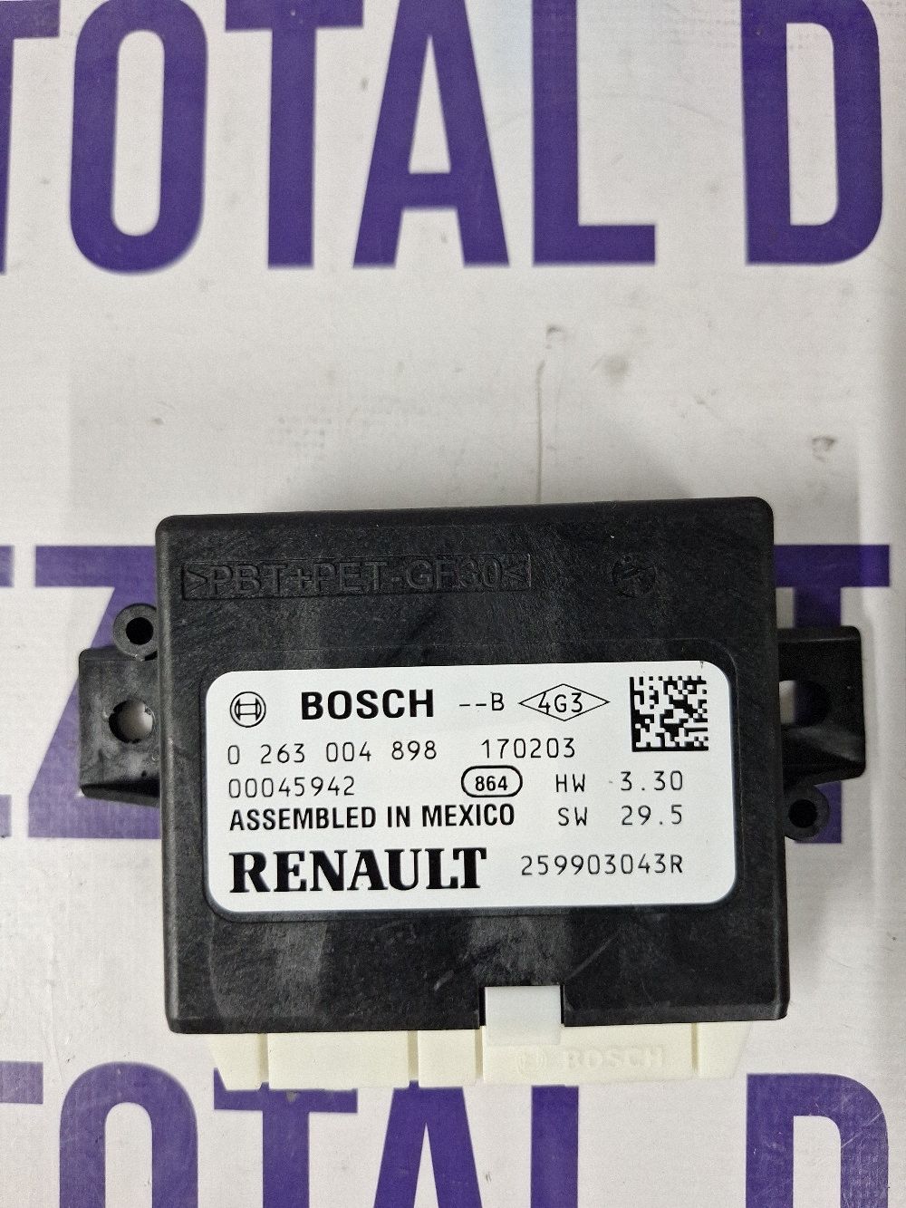 Calculator parcare Renault Talisman 2017 - 259903043R 0263004898