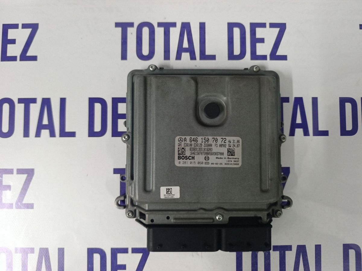 Calculator motor (ECU) Mercedes Vito/ Viano Vito W639 2005 - A6461507072 0281015060