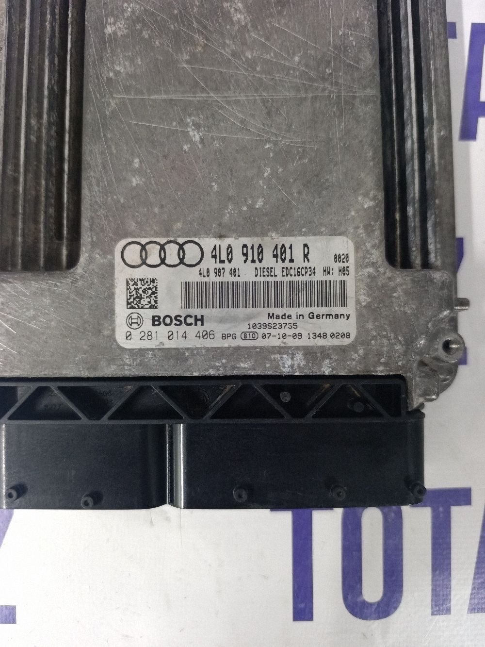 Calculator motor (ECU) Audi Q7 4L 2011 - 4L0907401 4L0910401R 0281014406