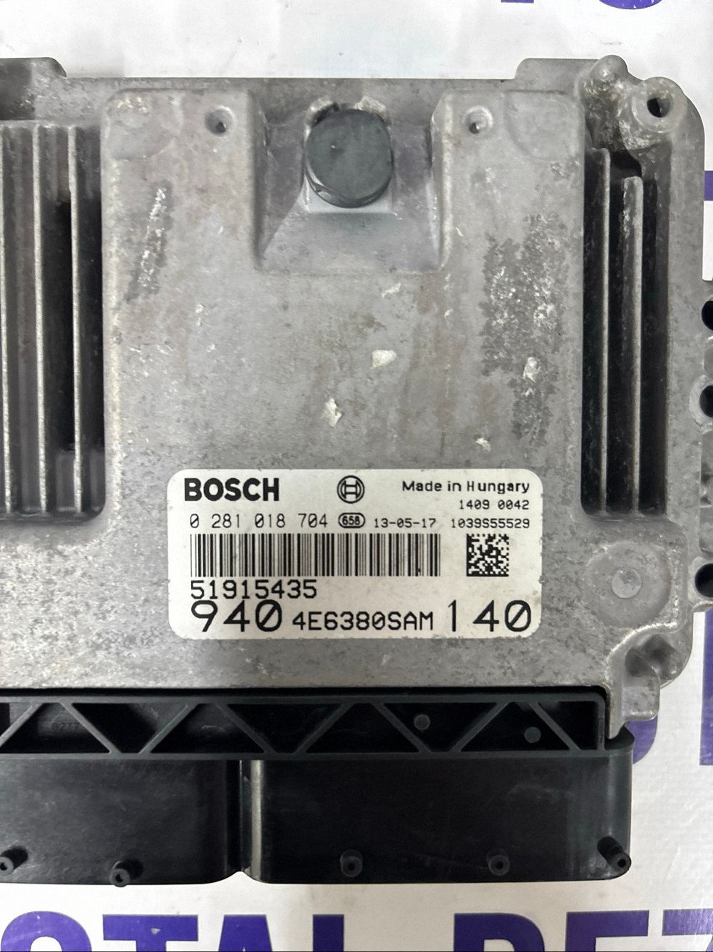 Calculator motor (ECU) Alfa Romeo Giulietta 2013 - 51915435 0281018704 4E6380SAM