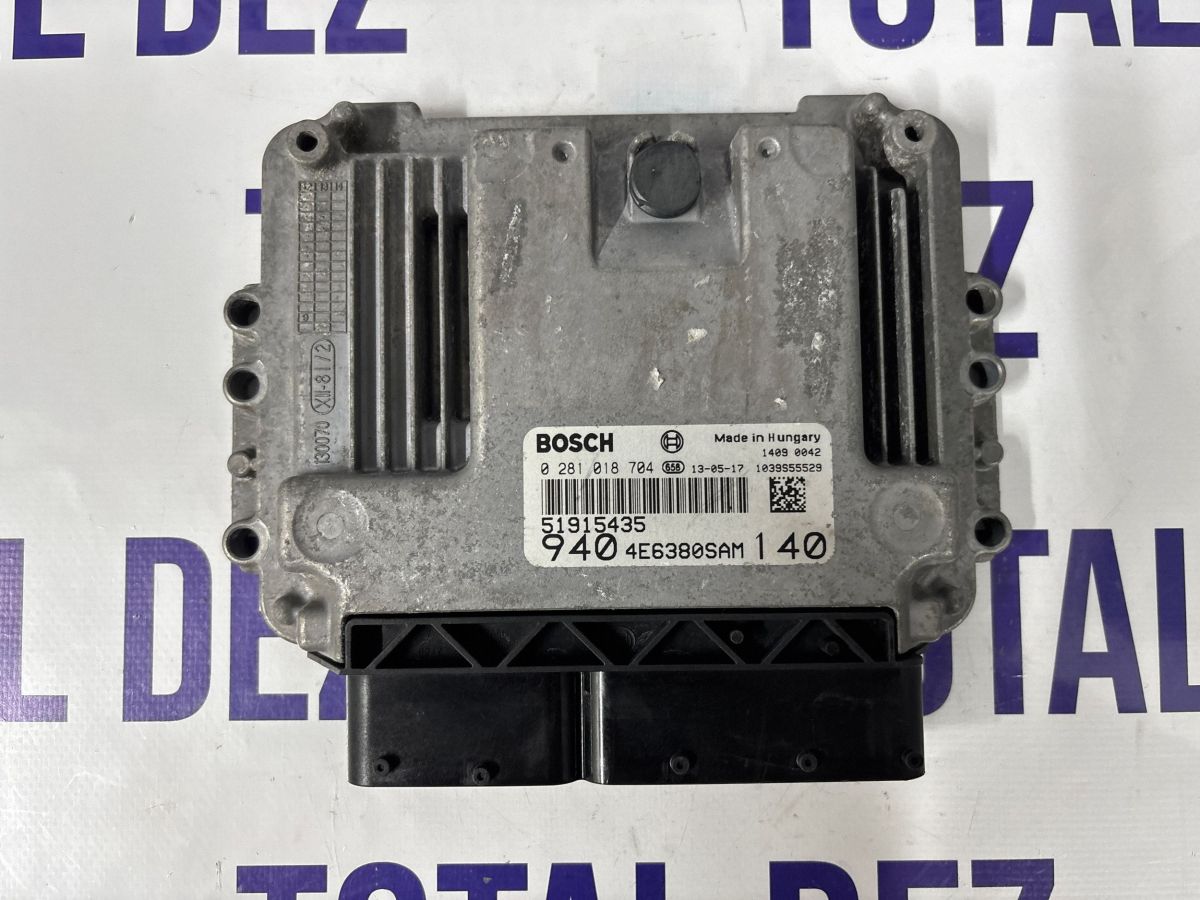 Calculator motor (ECU) Alfa Romeo Giulietta 2013 - 51915435 0281018704 4E6380SAM