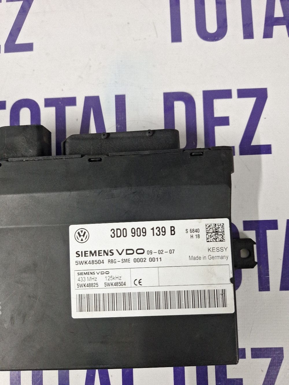 Inchidere centralizata Volkswagen Touareg I 2007 - 3D0909139B 5WK48504 00020011