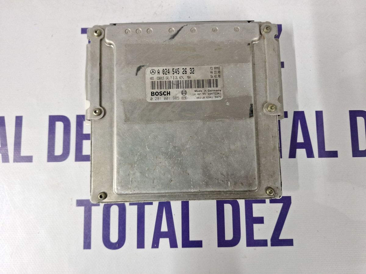 Calculator motor (ECU) Mercedes C-class W203 2003 - 28RTE341 A0245452632 0281001985