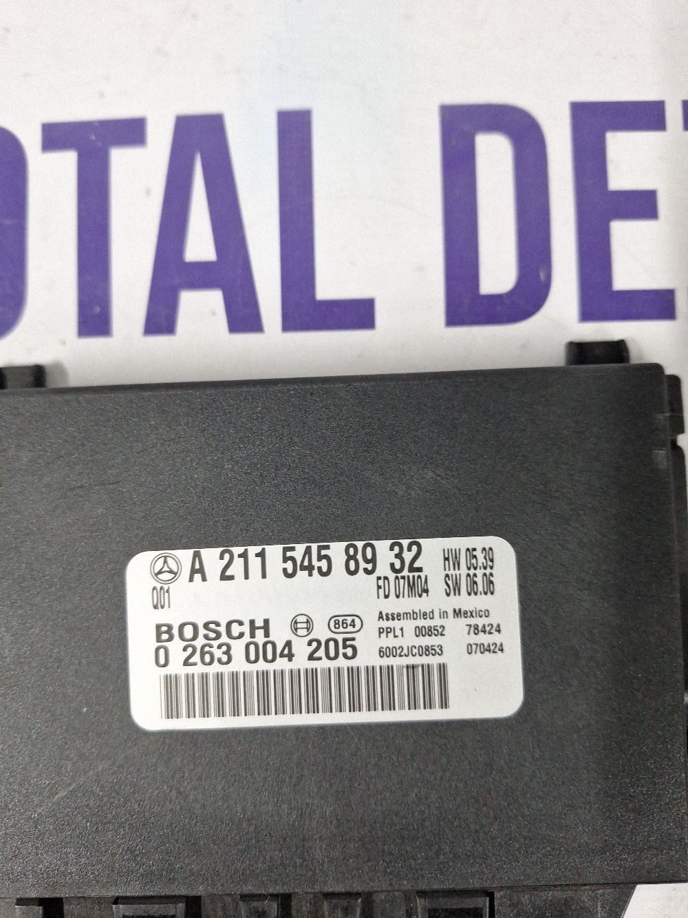 Calculator parcare Mercedes E-class E W211 2007 - A2115458932 0263004205