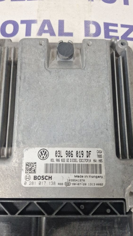 Calculator ECU Seat Exeo (3R) 2008 - 03L906022GE 03L906019DF 0281017138