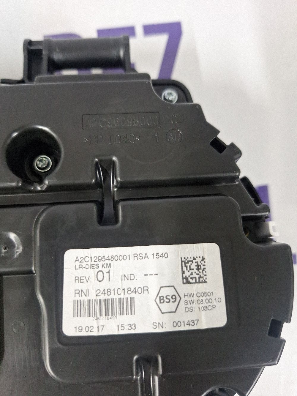 Ceasuri bord Renault Megane IV 2016 - 248101840R A2C1295480001 A2C96098000