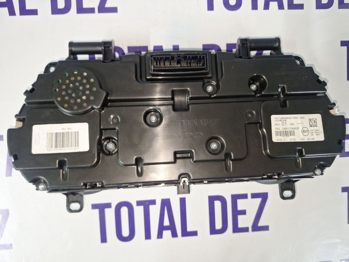 Ceasuri bord Renault Megane IV 2016 - 248101840R A2C1295480001 A2C96098000