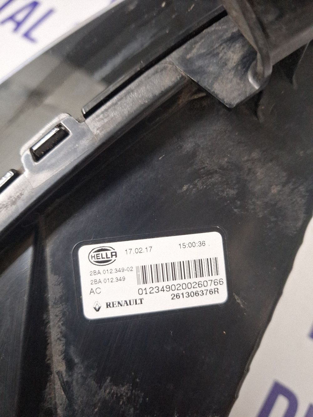 Semnalizator Dreapta fata Renault Megane IV 2017 - 261306376R 2BA012349 2BA01234902