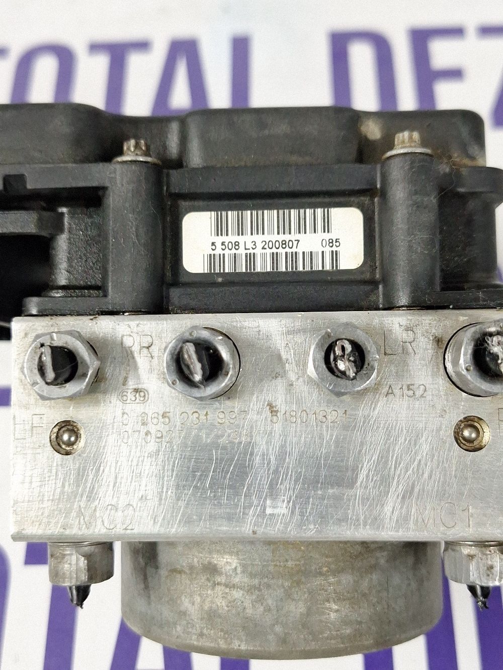 Pompa ABS Peugeot Bipper 2008 - 0265231997 0265800662 51801312