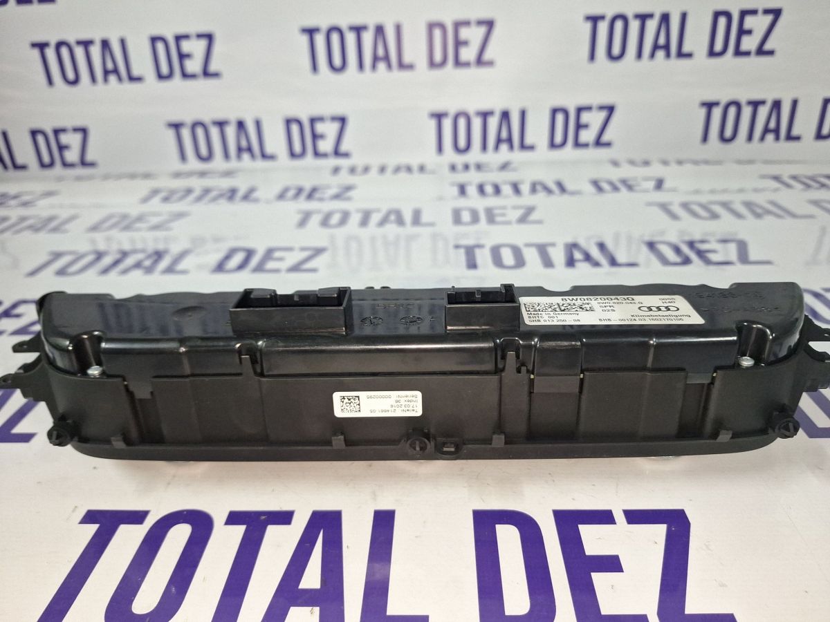 Climatronic Audi A4 S4 B9 2017 - 8W0820043Q 5HB01325008