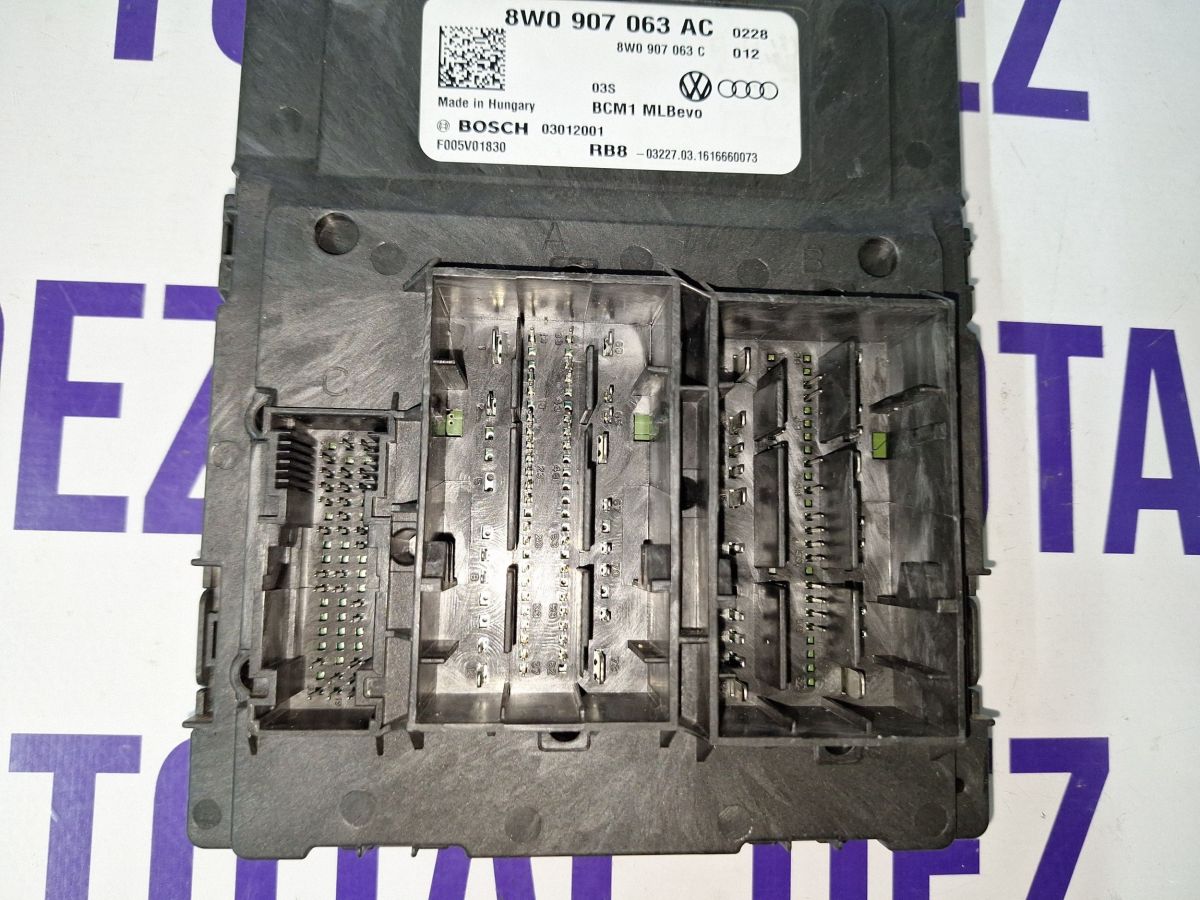 Calculator confort Audi A4 S4 B9 2016 - 8W0907063AC F005V01830