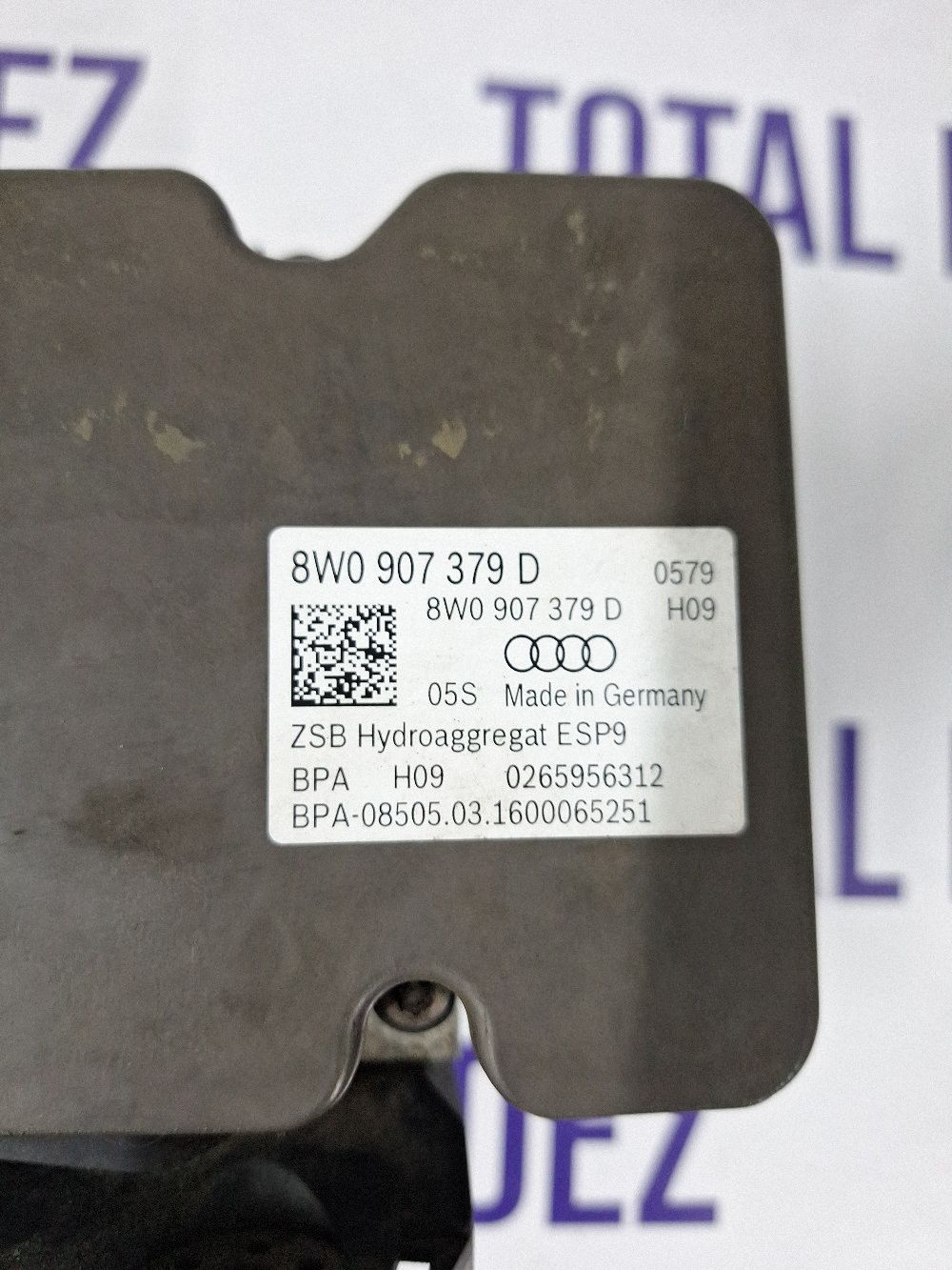 Pompa ABS Audi A4 S4 B9 2016 - 0265956312 8W0907379D