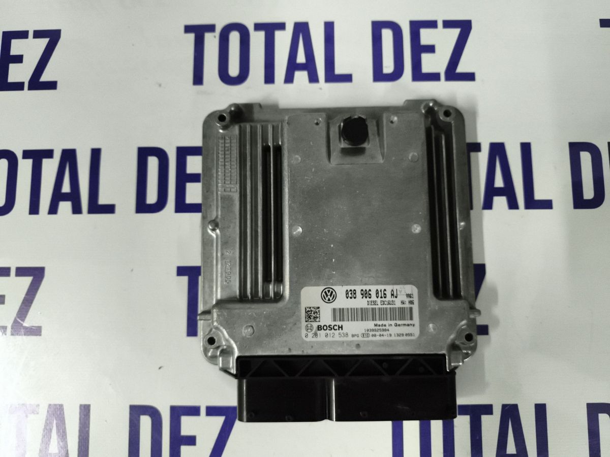 Calculator motor (ECU) Volkswagen Transporter/Caravelle Transporter - Caravelle T5 2007 - 038906016AJ 0281012538 1039S25984