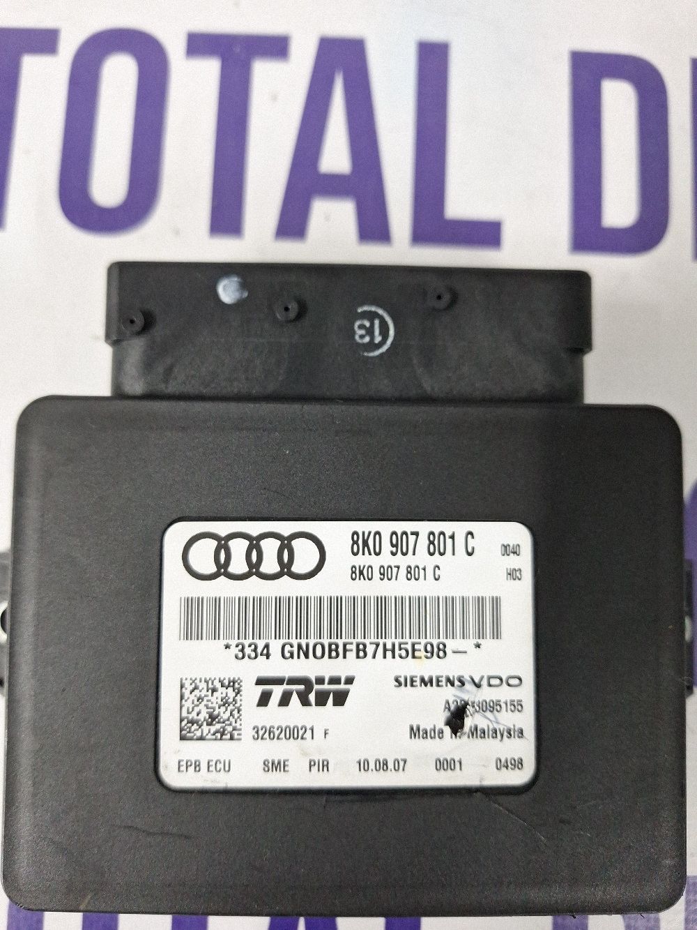 Calculator frana mana Audi A5 S5 8T 8F 2008 - 8K0907801C A2C53095155