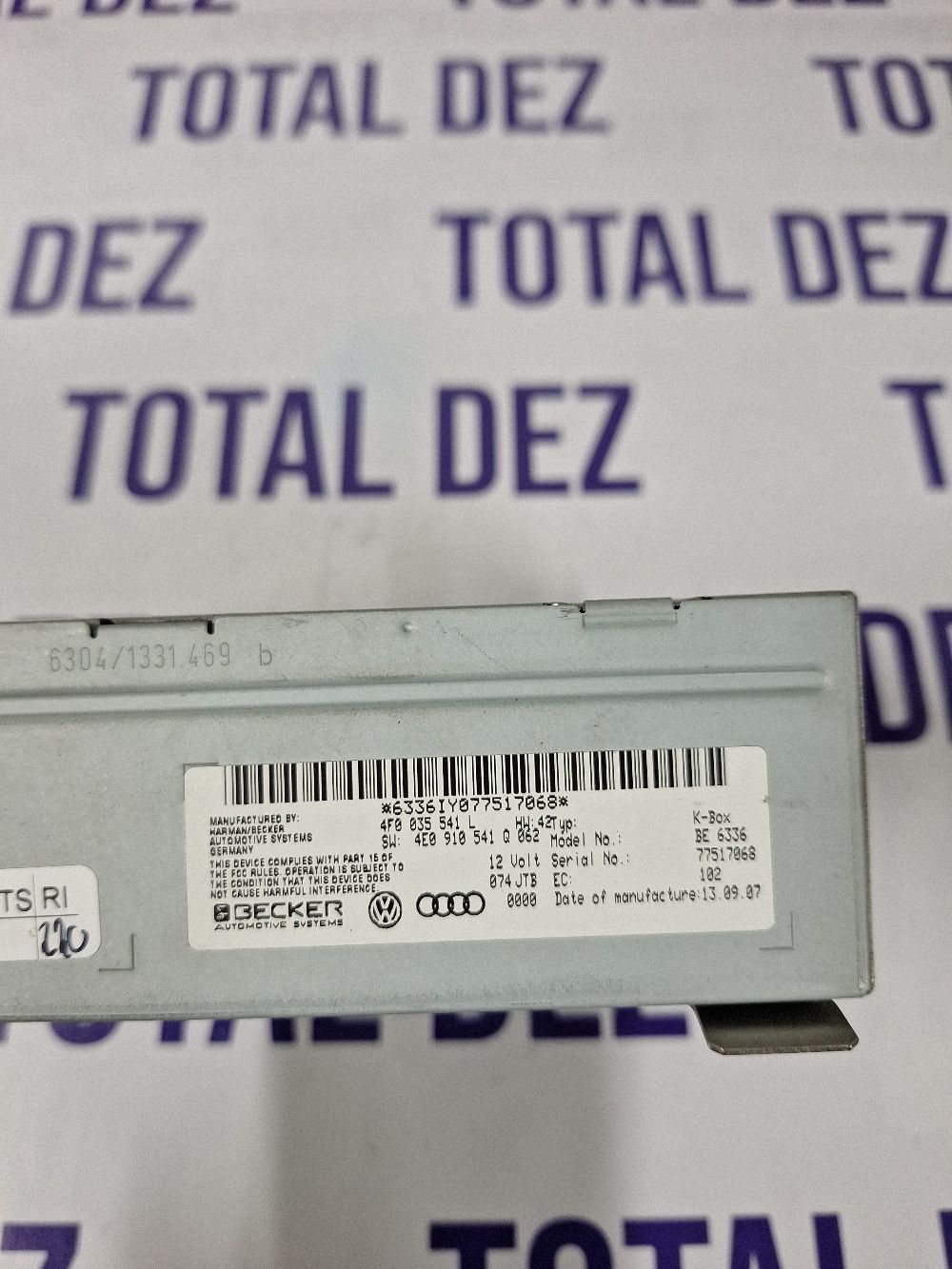 Amplificator audio Audi A5 S5 8T 8F 2007 - 4F0035541L 4E0910541Q