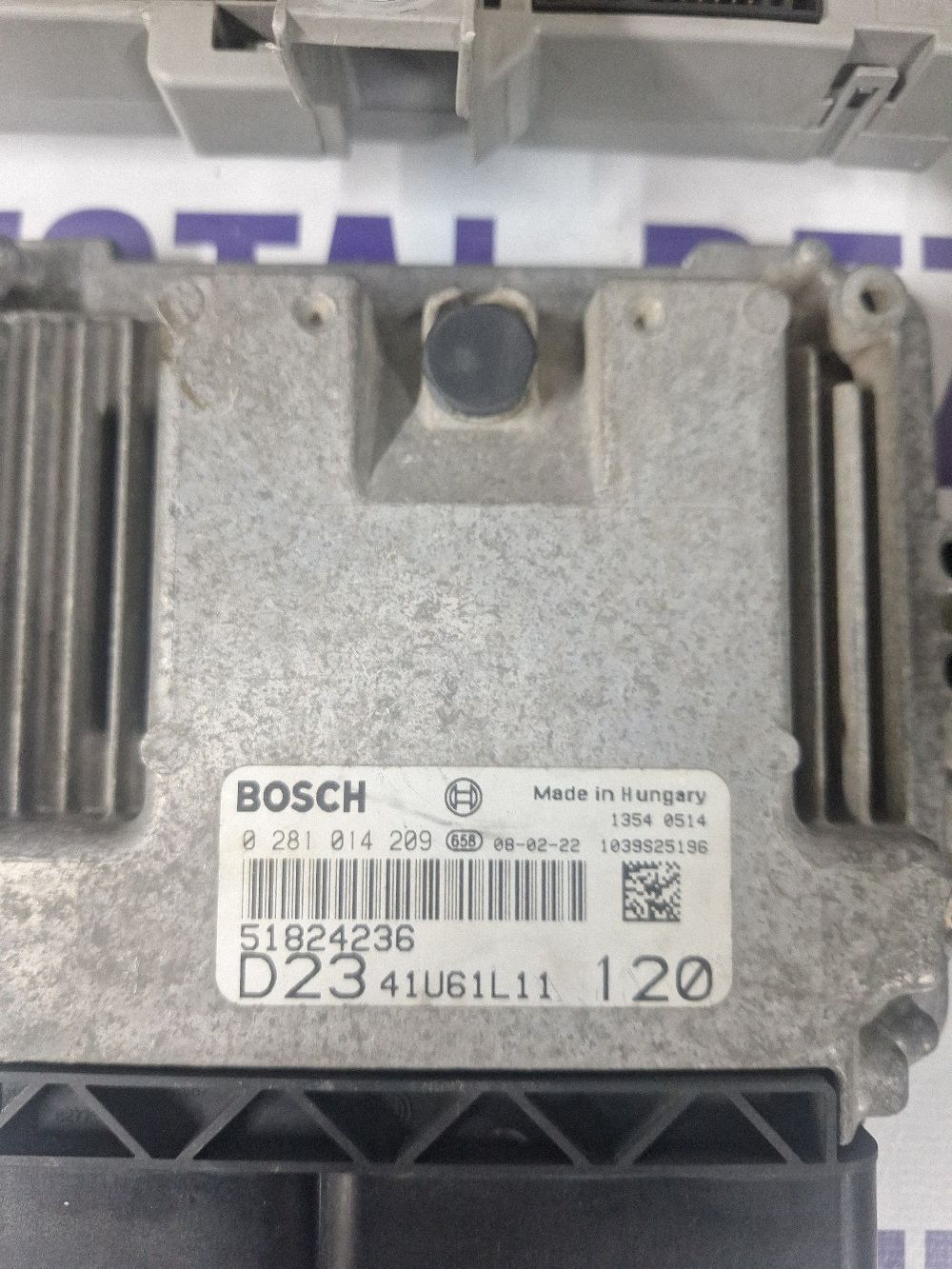 Calculator motor (ECU) Fiat Ducato 2007 - 0281014209 51824236 41U61L11