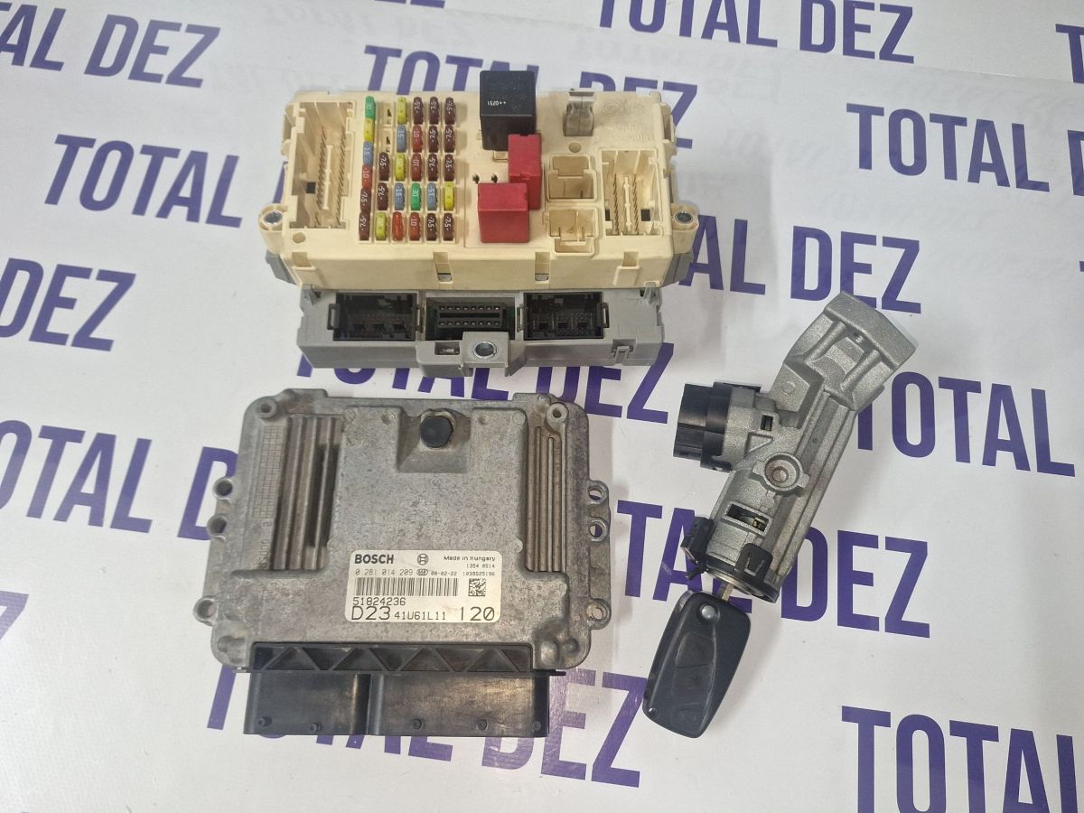 Calculator motor (ECU) Fiat Ducato 2007 - 0281014209 51824236 41U61L11