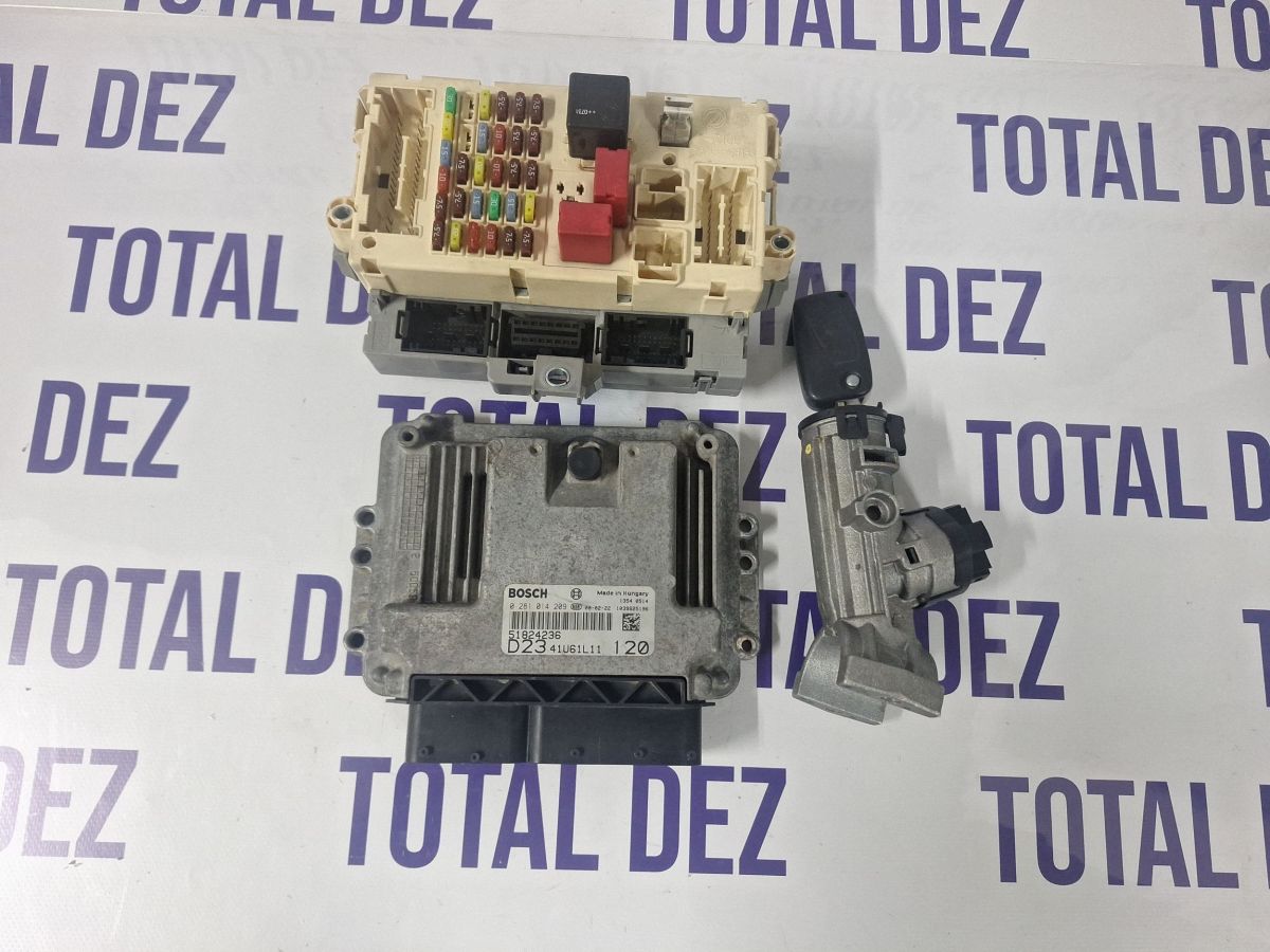 Calculator motor (ECU) Fiat Ducato 2007 - 0281014209 51824236 41U61L11