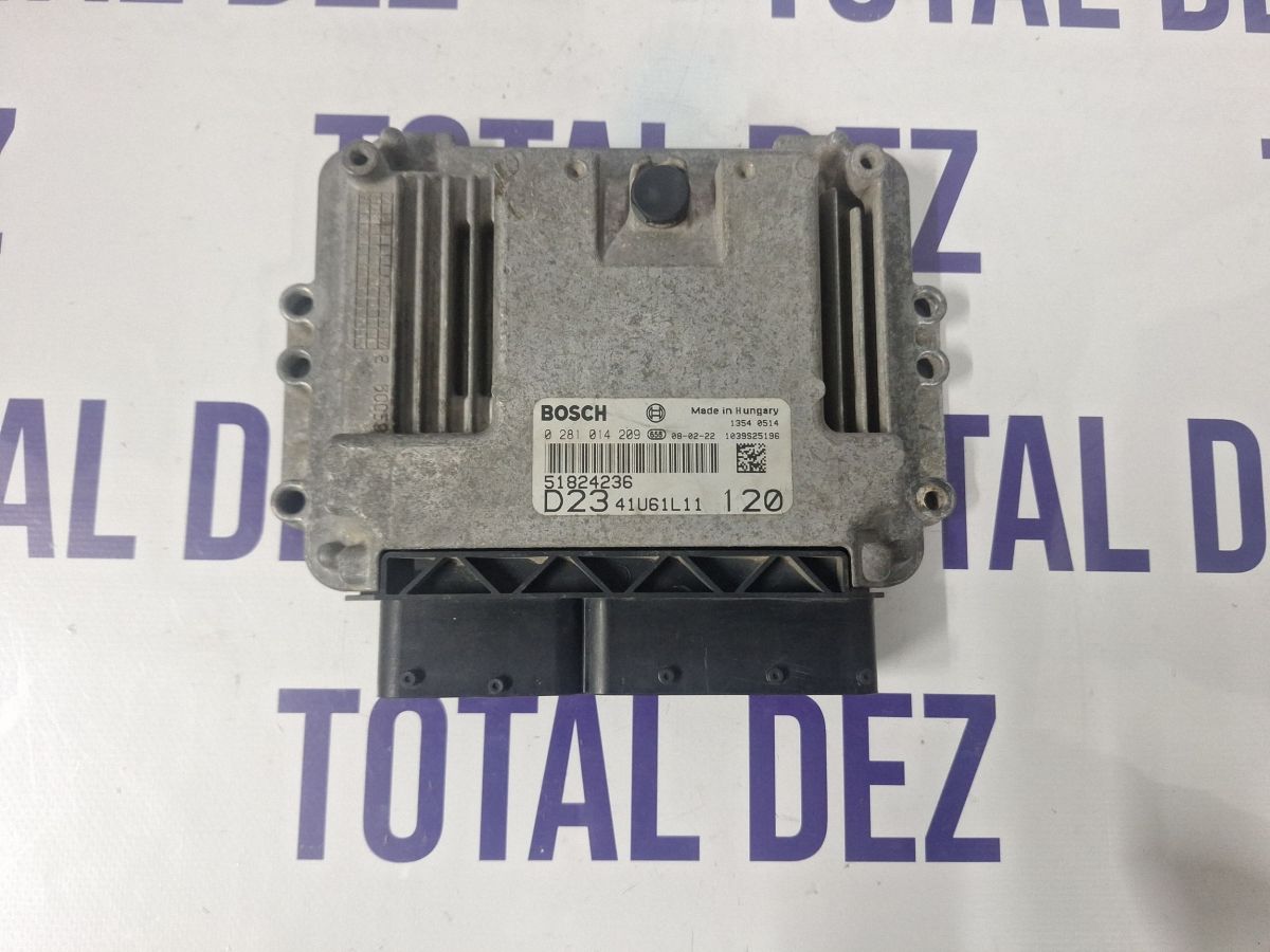Calculator motor (ECU) Fiat Ducato 2007 - 0281014209 51824236 41U61L11