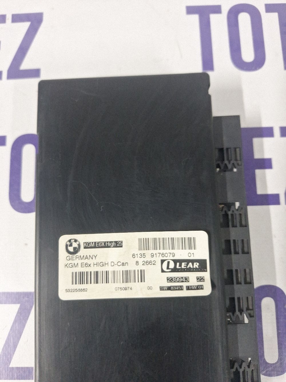Calculator confort BMW Series 5 E60 E61 2005 - 239943 9176079 532256862