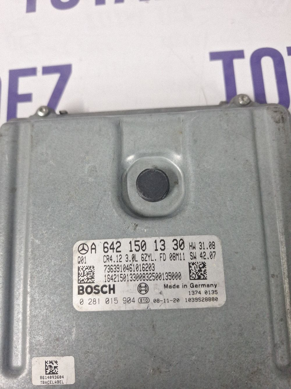 Calculator motor (ECU) Mercedes CLS-class CLS C219 2005 - A6421501330 0281015904 1039S28880