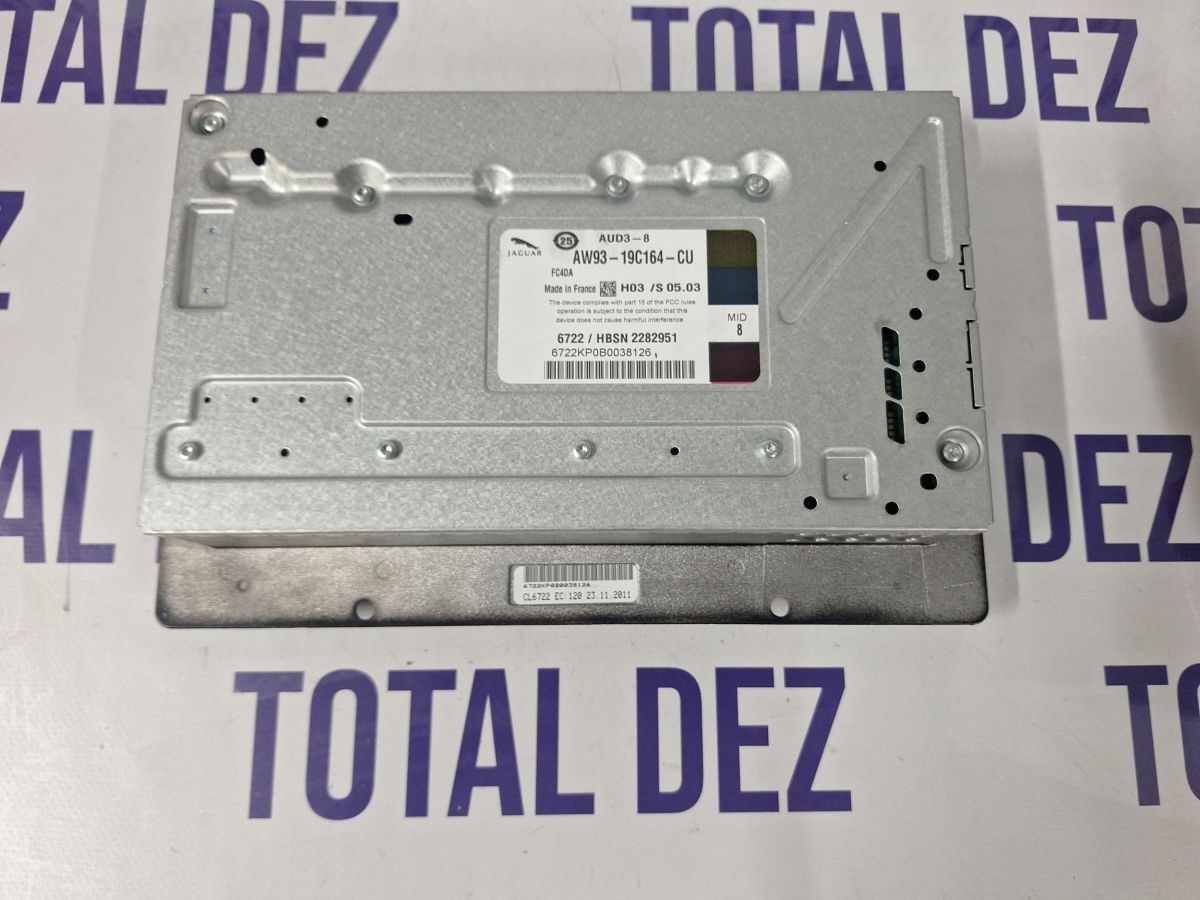 Amplificator audio Jaguar XF X250 2012 - AW9319C164CU 2282951 6722KP0B0038126