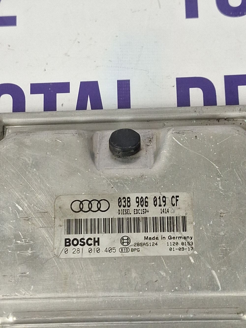 Calculator motor (ECU) Audi A6 S6 C5 4B 2002 - 038906019CF 0281010405 28SA5124