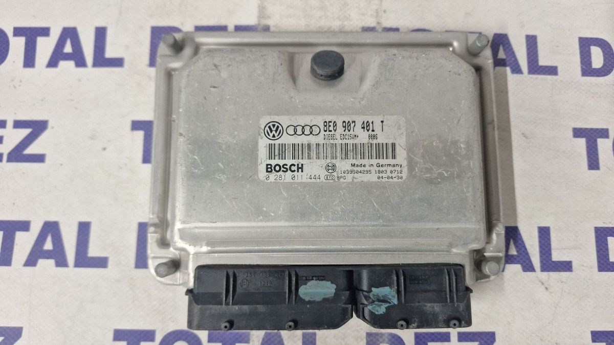 Calculator motor (ECU) Skoda Superb B5 (3U) 2007 - 8E0907401T 0281011444
