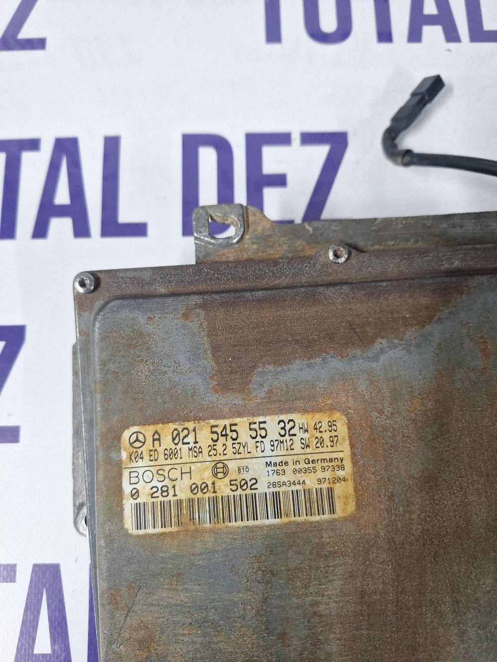 Calculator motor (ECU) Mercedes Sprinter W901 W902 W903 W904 1997 - A0215455532 0281001502