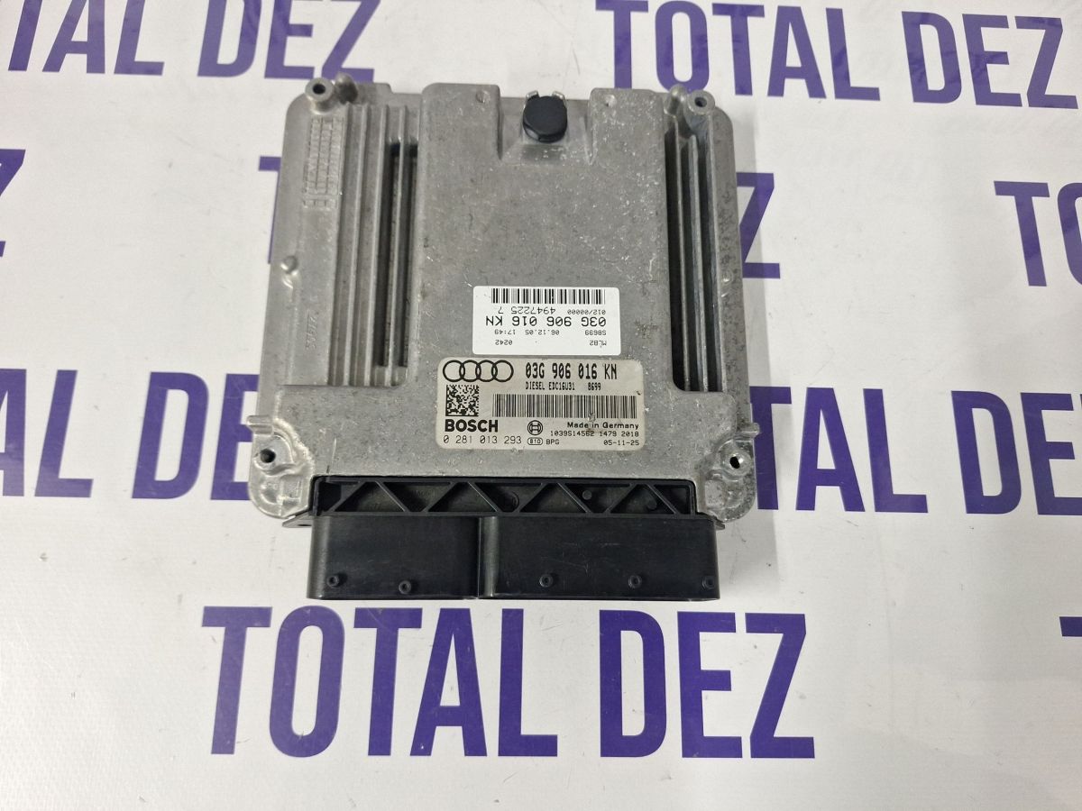 Calculator motor (ECU) Audi A4 S4 B7 8E 8H 2007 - 03G906016KN 0281013293 1039S14562
