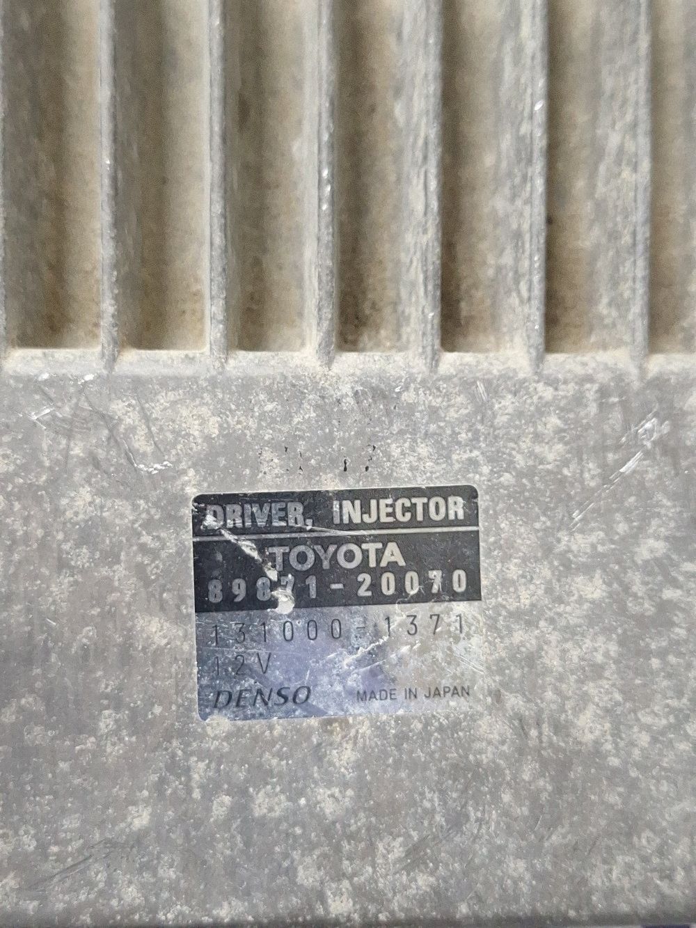 Calculator injectie Toyota Auris 150 2008 - 8987120070 1310001371