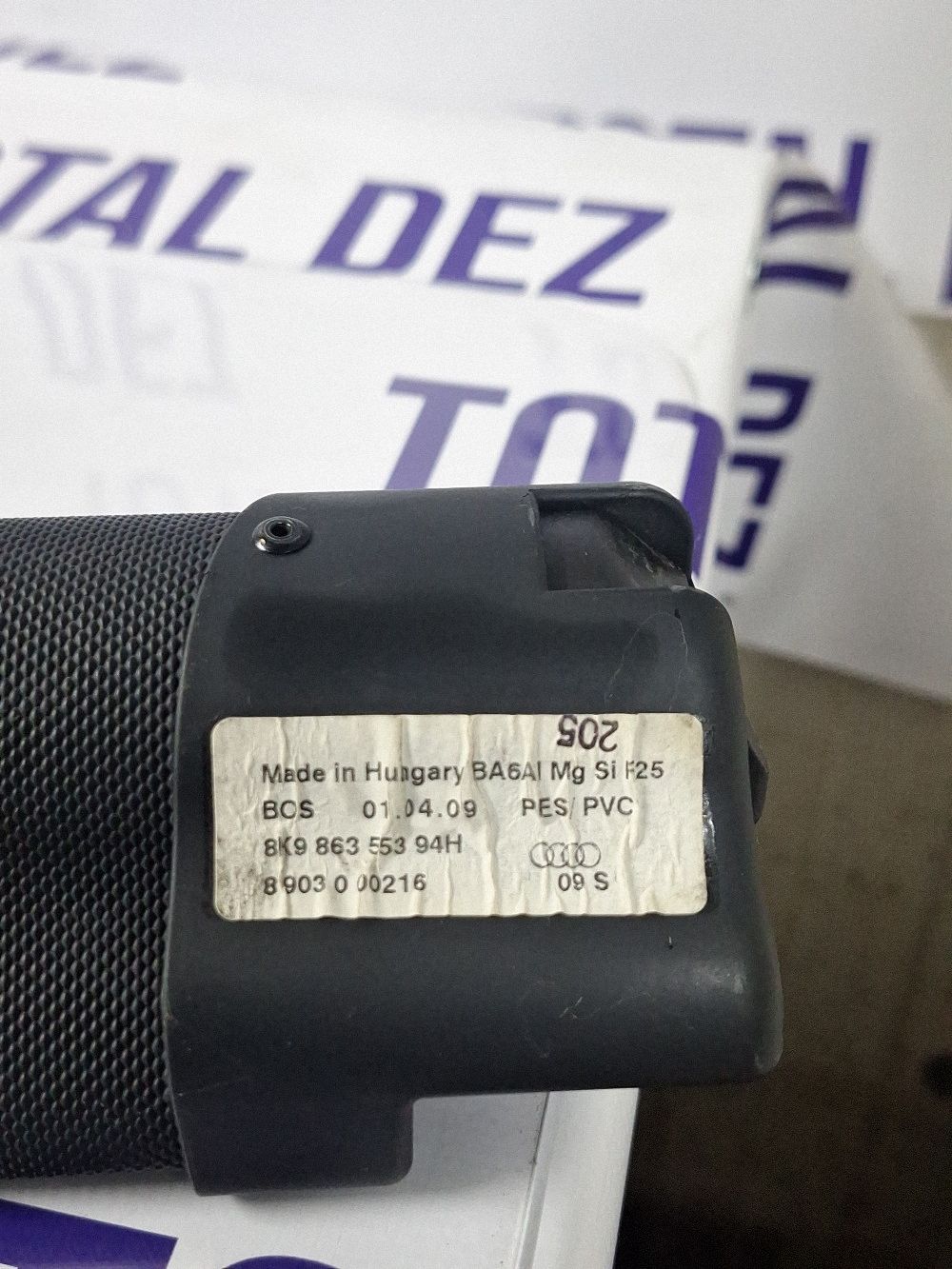 Polita portbagaj Audi A4 S4 B8 8K 2008 - 8K986355394H 8903000216