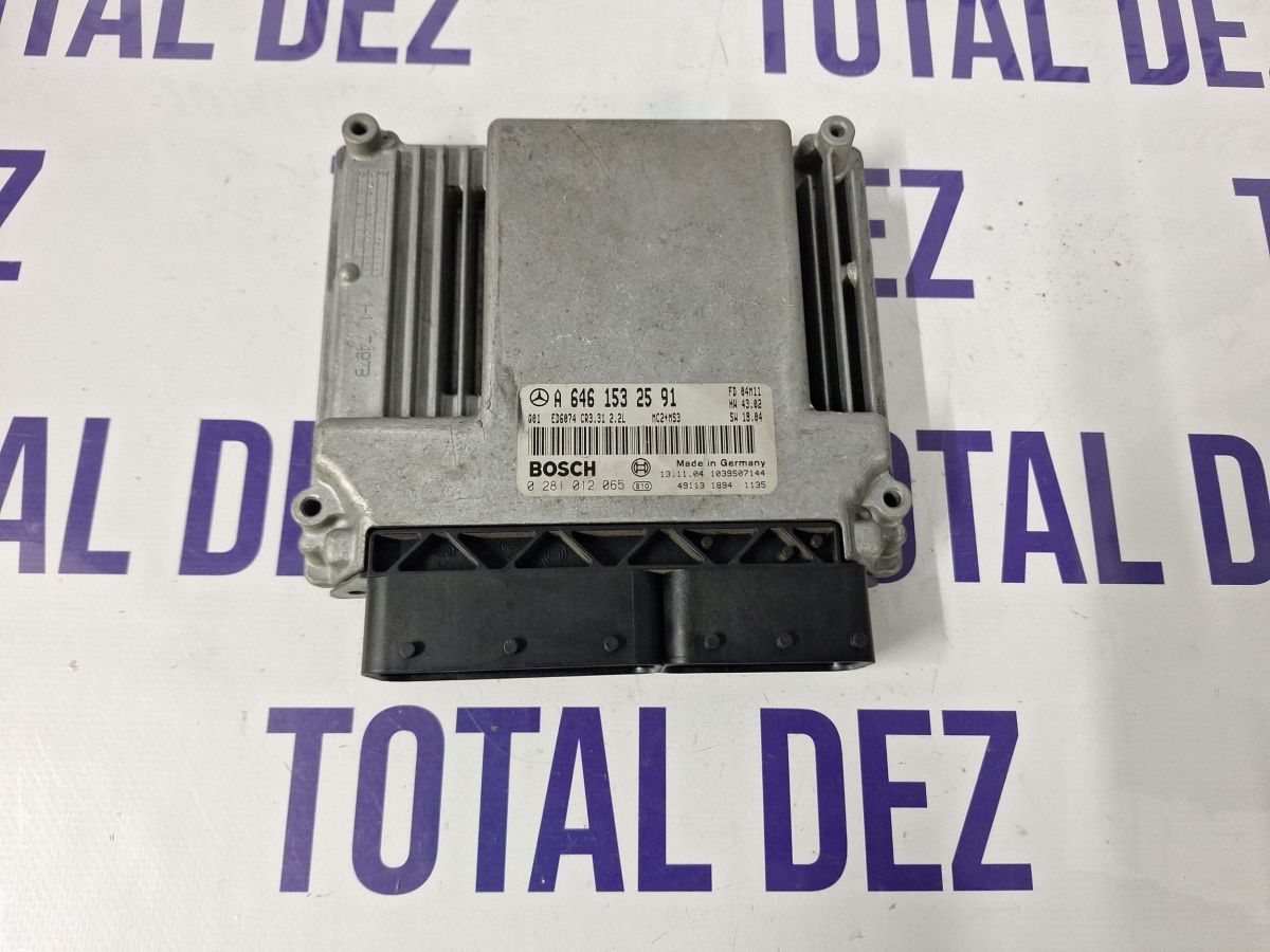 Calculator motor (ECU) Mercedes Vito/ Viano Vito W639 2005 - 1039S07144 A6461532591 0281012065