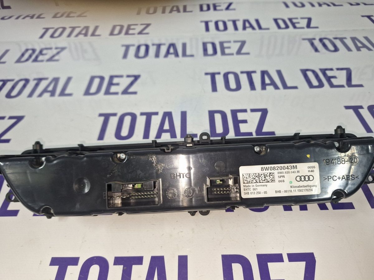 Panou comanda clima (Climatronic) Audi A4 S4 B9 2016 - 8W0820043M 5HB01325005