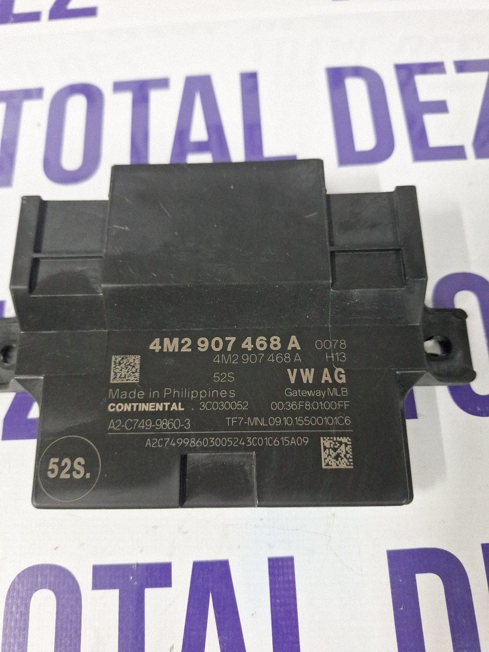 Calculator confort Audi A4 S4 B9 2016 - 4M2907468A A2C74998603