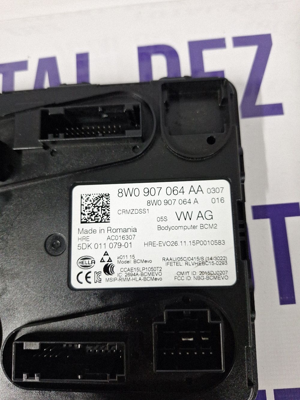 Calculator parcare Audi A4 S4 B9 2015 - 8W0907064AA 8W0907064A 5DK01107901