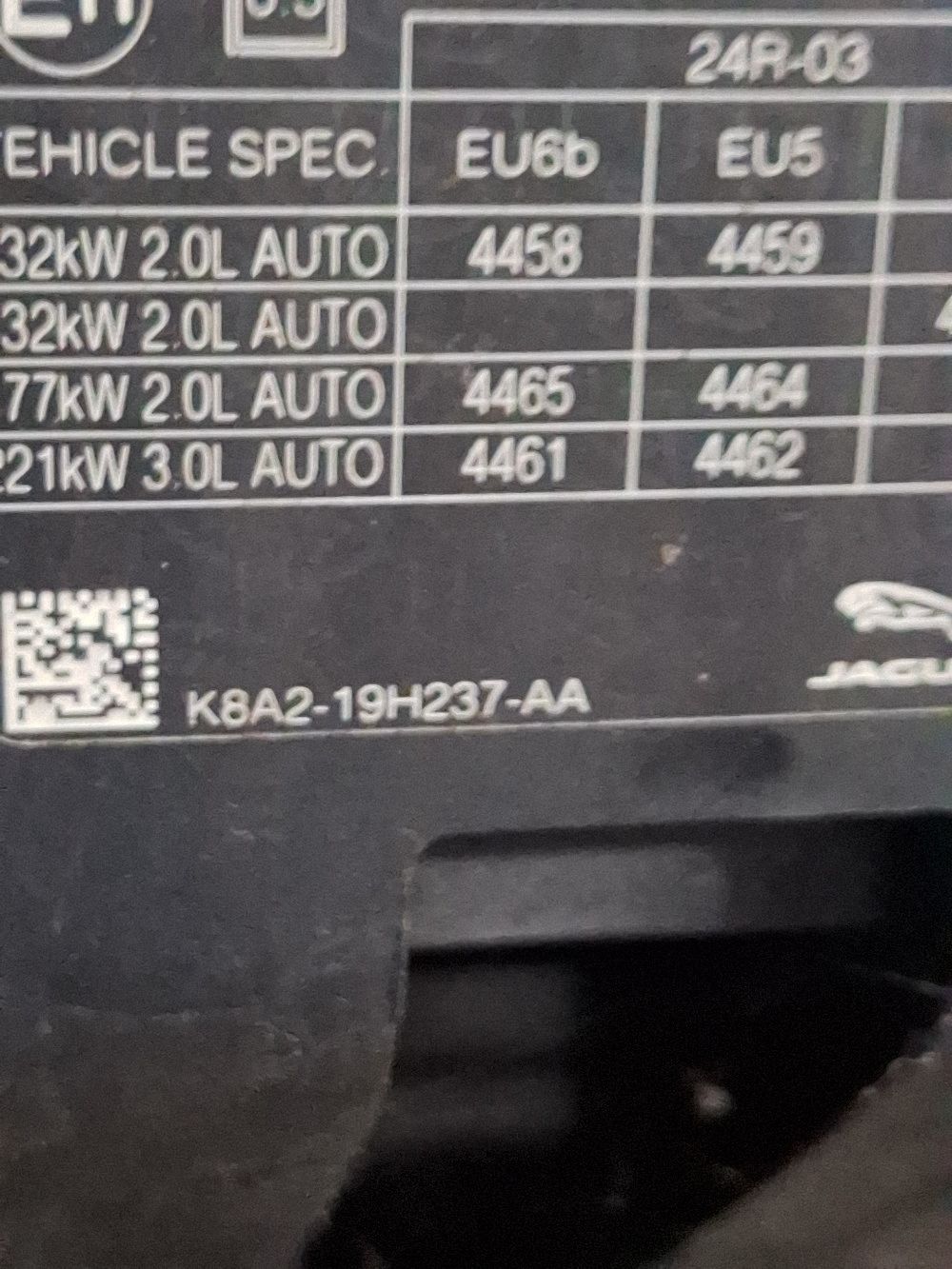 Capota Land Rover Range Rover Velar 2020 - K8A219H237AA