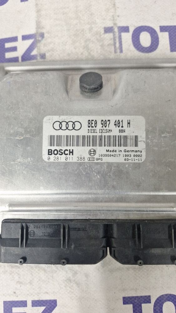Calculator motor (ECU) Audi A6 Allroad C5 2003 - 8E0907401H 0281011388 1039S04217