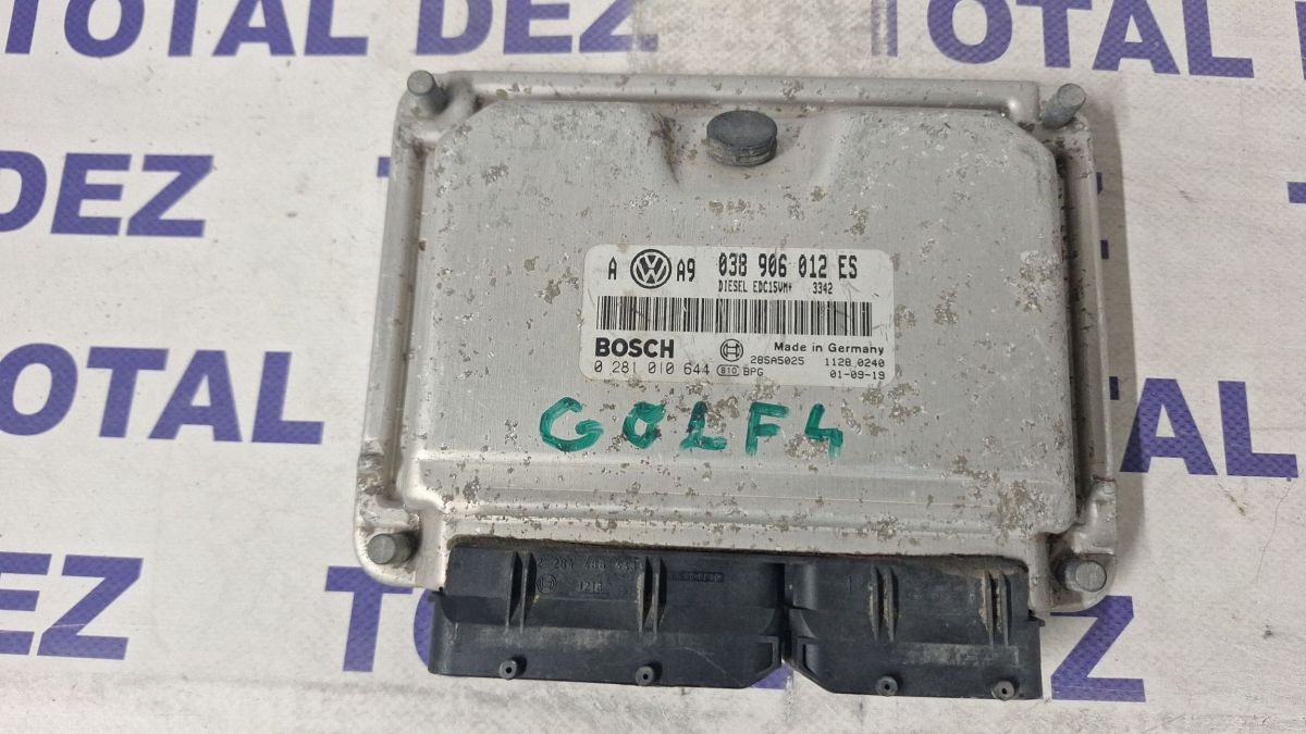 Calculator motor (ECU) Volkswagen Golf IV 2001 - 038906012ES 0281010644