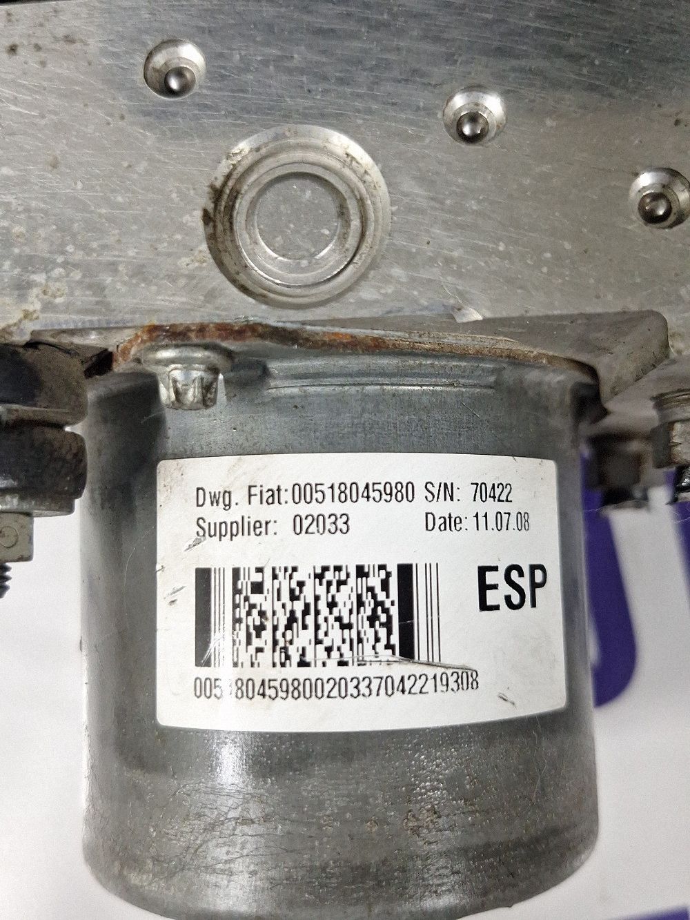 Pompa ABS Peugeot Boxer 2007 - 02033 00518045980 0265950815 0265230001 51804598