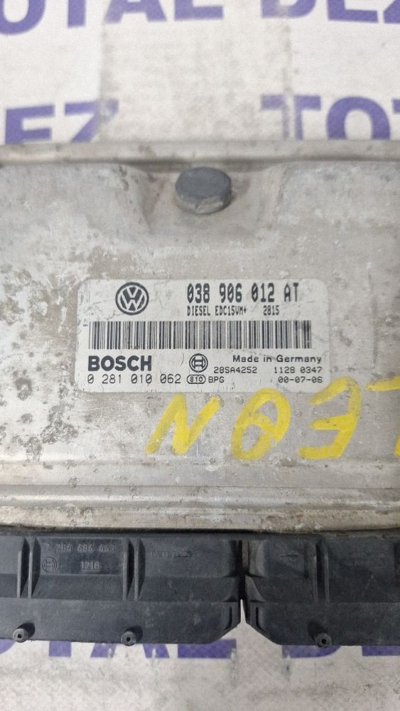 Calculator motor (ECU) Seat Leon (1M) 1999 - 038906012AT 0281010062 28SA4252