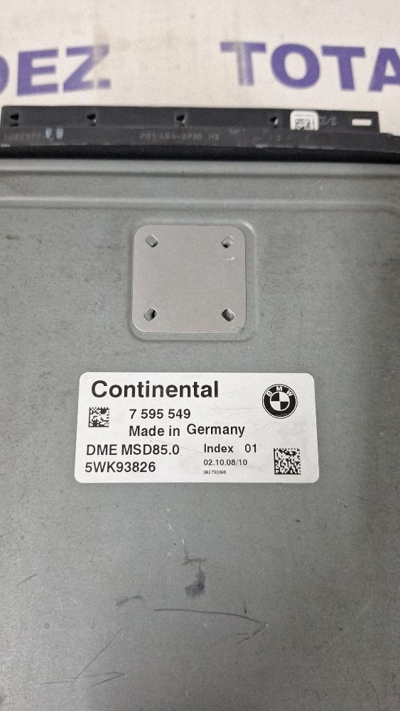 Calculator motor (ECU) BMW Series 7 F01 F02 F03 F04 2008 - 7595549 5WK93826