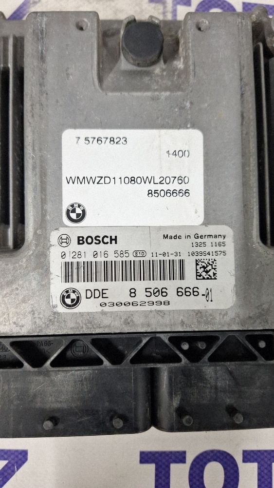 Calculator motor (ECU) Mini Cooper R56 2010 - 8506666 0281016585 75767823