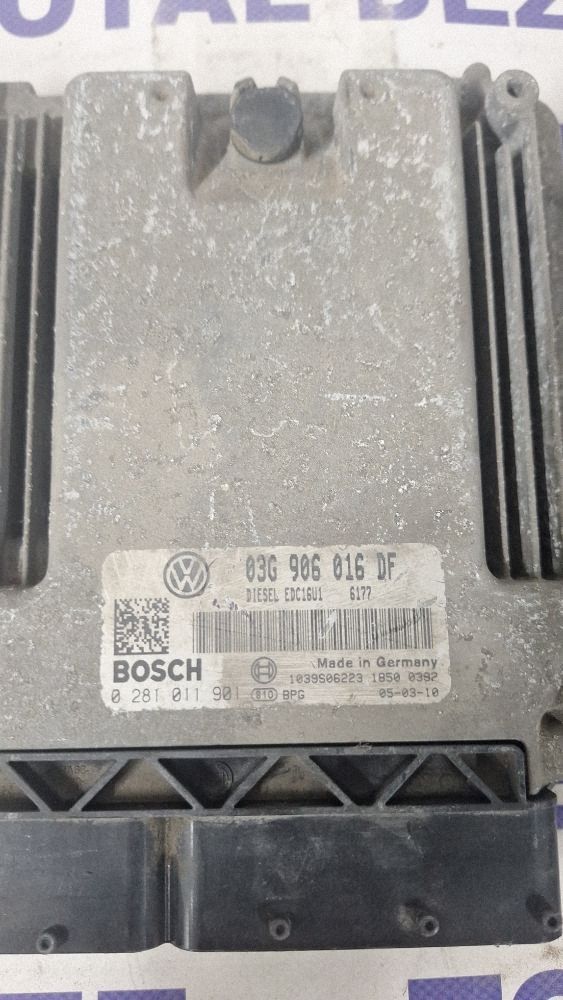 Calculator ECU Volkswagen Golf V 2005 - 03G906016DF 0281011901 1039S06223